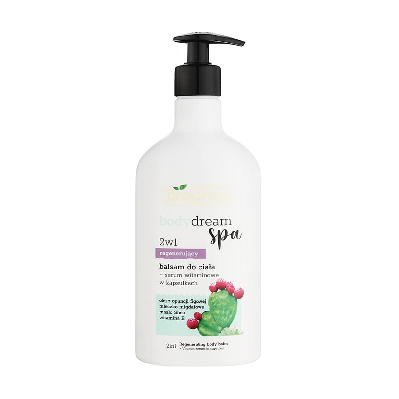 Регенерувальний бальзам для тіла + вітамінна сироватка 2 в 1 Bielenda Body Dream Spa Regenerating Body Balm, 350 мл